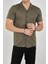 Erkek Slim Fit Polycotton Kısa Kol Gömlek 3