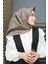 Twill Ipek Eşarp - 11390-04 Vizon 3