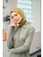 Harmony Collection Soft Eşarp Hardal Mavi 1176-07 2