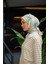 Harmony Collection Soft Eşarp Çelik Mavi Hardal 1181-07 2