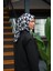 Harmony Collection Soft Eşarp Siyah Beyaz 1181-06 3