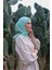 Evoline Desen Soft Eşarp Baby Blue 1168-10 2