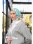 Amanda Desen Soft Eşarp Turuncu Mavi 1170-01 2