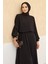 Kolları Piliseli Etek Tunik Takım - Siyah 3