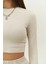 Jany Uzun Kollu Taş Crop Pantolon Takım 5