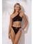 Tek Omuz Tül Detaylı Bikini Takımı 241265-YS 1