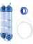 Su Filtresi 2 Adet T33 Kartuş Konut Diy T33 Kabuk Filtre Şişesi 4 Adet Bağlantı Parçaları Su Arıtıcısı Ters Osmoz Sistemi (Yurt Dışından) 2