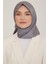 Düz Twill Eşarp - Füme 782 1