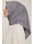 Düz Twill Eşarp - Füme 782 3