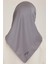 Düz Twill Eşarp - Füme 782 4