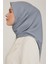 Düz Twill Eşarp - Metalik Mavi 784 1