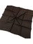 Düz İpek Eşarp - 1030 Acı Kahve Twill 1