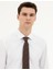Erkek Beyaz Slim Fit Uzun Kollu Basic Gömlek 50285562-VR013 2