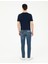 Pierre Cardin Erkek Mavi Slim Fit Jean Pantolon 50285133-VR036 4