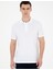 Erkek Beyaz Slim Fit Basic Tişört 50280754-VR013 1