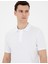 Erkek Beyaz Slim Fit Basic Tişört 50280754-VR013 2