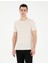 Erkek Bej Slim Fit Tişört 50288157-VR011 1