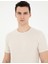 Erkek Bej Slim Fit Tişört 50288157-VR011 2