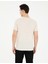 Erkek Bej Slim Fit Tişört 50288157-VR011 5