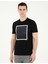 Erkek Siyah Slim Fit Tişört 50284307-VR046 3
