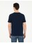 Erkek Lacivert Slim Fit Tişört 50284319-VR033 5