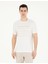 Erkek Ekru Slim Fit Tişört 50280990-VR019 1