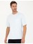 Erkek Açık Mavi Comfort Fit Tişört 50289362-VR095 1