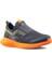 Zoom Aqua Yumuşak Esnek Hafif Nefes Alabilen Çocuk File Sneaker Spor Ayakkabı Füme Turuncu 1