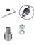 3/8 mm Kaplin Vida Seti Okul Proje Ödev Hobi Uygulama 5 mm Motor Mili Için Mandren Adaptör 1