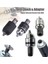 3/8 mm Kaplin Vida Seti Okul Proje Ödev Hobi Uygulama 5 mm Motor Mili Için Mandren Adaptör 4