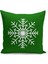 Yılbaşı Serisi Çift Tarafı Dijital Baskılı Kırlent Kılıfı (Christmas Noel Cushion Cover) 1