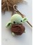 Yoda Aigurumi Anahtarlık (7 Cm) Doğal Iplerden 3