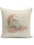 Çocuk Bebek Serisi Çift Tarafı Dijital Baskılı Kırlent Kılıfı (Kids Children Cushion Cover) 1