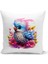 Çocuk Bebek Serisi Çift Tarafı Dijital Baskılı Kırlent Kılıfı (Kids Children Cushion Cover) 1