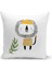 Çocuk Bebek Serisi Çift Tarafı Dijital Baskılı Kırlent Kılıfı (Kids Children Cushion Cover) 1