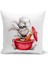 Çocuk Bebek Serisi Çift Tarafı Dijital Baskılı Kırlent Kılıfı (Kids Children Cushion Cover) 1