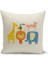 Çocuk Bebek Serisi Çift Tarafı Dijital Baskılı Kırlent Kılıfı (Kids Children Cushion Cover) 1