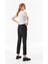 Basic Beli Lastikli Carrot Fit Kumaş Pantolon 4