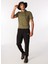Haki Erkek Relaxed Fit Polo T-Shirt D4SM-TST3248 2