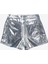 Indigo Kadın Yıkamalı Denim Şort BRB4SL-SRT6077 2