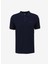 Lacivert Erkek Basic Polo T-Shirt D4SM-TST3248 1
