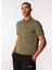 Haki Erkek Relaxed Fit Polo T-Shirt D4SM-TST3248 3