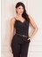 Polo Yaka Siyah Kadın Büstiyer 4GGP126230Z-JBLK 2