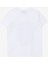Ekru Erkek Çocuk Bisiklet Yaka Relaxed Baskılı T-Shirt C4SB-TST4223 2