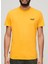 Bisiklet Yaka Düz Sarı Erkek T-Shirt M1011245ARUA_ESSENTIAL Logo Emb Tee 4