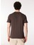 Yuvarlak Yaka Kahve Erkek T-Shirt 242 Lcm 242038 Rodrıgo Kahve 5