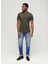 Bisiklet Yaka Baskılı Koyu Haki Erkek T-Shirt M1011897ATSJ_TOKYO Vl Graphıc T Shı 1