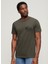 Bisiklet Yaka Baskılı Koyu Haki Erkek T-Shirt M1011897ATSJ_TOKYO Vl Graphıc T Shı 2