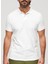 Düz Beyaz Erkek Polo T-Shirt M1110343A01C_CLASSIC Pıque Polo 4