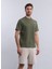 Bisiklet Yaka Düz Haki Erkek T-Shirt Beta Lıss/mırto 1
